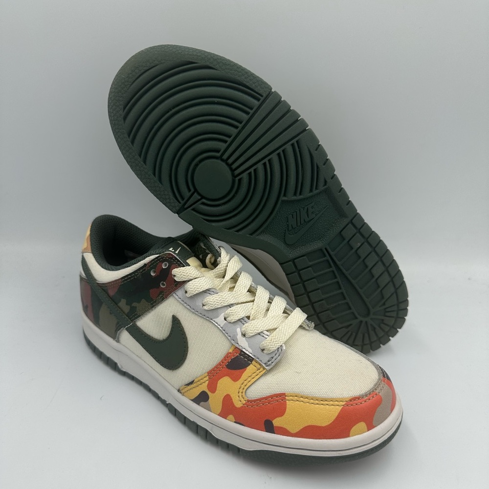 Nike Dunk Low GS Sail Multi-Camo